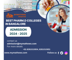 Best Pharm.D Colleges in Bangalore