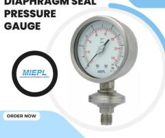 Integral Diaphragm Seal Pressure Gauge - Threaded | India Pressure Gauge