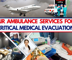 Emergency Care by Ansh Air Ambulance Services in Ranchi on Journey - 1