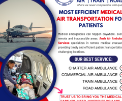 Get The Ansh Air Ambulance Service in Dibrugarh and Call