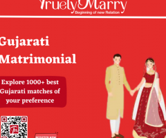 How Truelymarry provides best matches for Gujarati  Matrimony.