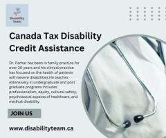 Canada Tax Disability Credit Assistance - 1