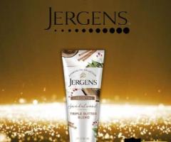 Jergens Sandalwood Body Butter Lotion, Moisturizer Infused, All Skin Types, 7 oz - 1