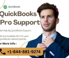 QuickBooks Pro Support (+1-844-881-9274) - 1