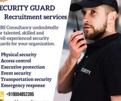 security guard recruitment services