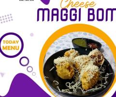 One Bite, Infinite Flavor: The Epic Cheese Maggi Bomb.