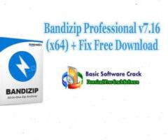 Bandizip Professional v7.16 (x64) + Fix Free Download - 1