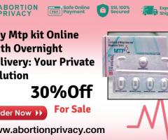 Buy Mtp kit Online With Overnight Delivery: Your Private Solution - 1