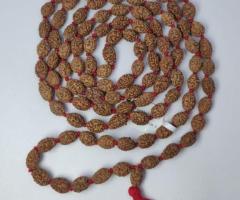 3 Mukhi Rudraksha Mala