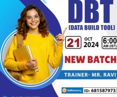 Online NEW BATCH on Data Build Tool (DBT)