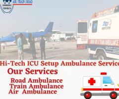 Vayu Air Ambulance Service in Patna - Smoothly Reach Destination Anywhere