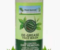 Herbal Face Wash For Healthy Skin - De-Grease Face Wash By Planet Ayurevda