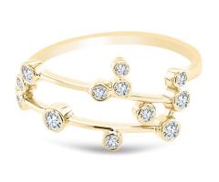 Buy Gemini Engagement Rings Online at Best Price - 1