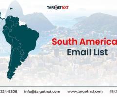 Unlock new business opportunities with our South American Business Email List.