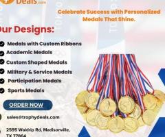 Order Personalized Medals for Every Achievement – Celebrate with Trophy Deals