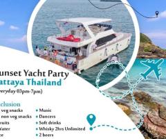 Experience the K1 Yacht Party Pattaya with Sunset Yacht Pattaya