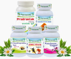 Ayurvedic Treatment For Fibroid - Fibroid Care Pack By Planet Ayurveda - 1