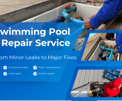 How can swimming pool repair services improve the life of a swimming pool ?