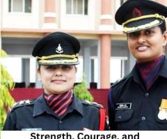 Strength, Courage, and Determination of a Female NDA Aspirant