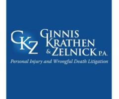 Fight for Justice with Ginnis, Krathen, & Zelnick, P.A. Personal Injury Lawyers Fort Lauderdale!