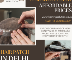 Best Hair Wig Shop in Delhi - Hair Wig Solution