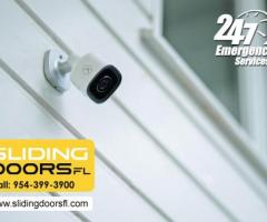 Keep Your Premises Safe with Our Security Camera System | Sliding Doors FL - 1