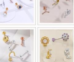 Luxurious Gold Belly Button Rings - Shine with Elegance