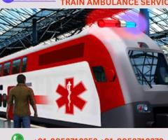 Hire Medilift Train Ambulance Service in Dibrugarh for Serious Patient Transfer