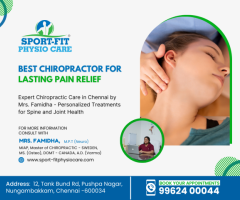 Best Chiropractor Services in Chennai