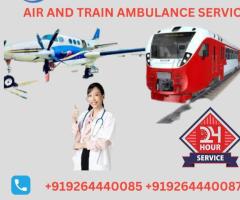 Gain Angel Air and Train Ambulance Service in Kolkata for Secure Patient Shifting - 1