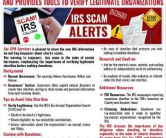 IRS Alert: Don't Let Disaster Relief Scammers Take Your Donation