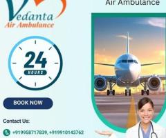 Book Vedanta Air Ambulance Service in Dibrugarh for Advanced Patient Transfer at Affordable Cost - 1