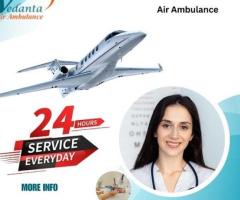 Hire Reliable Vedanta Air Ambulance Service in Jamshedpur with Medical Tools at Low-fare - 1