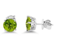 Shop Gold Peridot Earrings for Women - 1