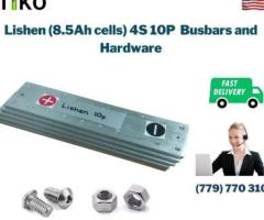 Lishen (8.5Ah cells) 4S 10P Busbars and Hardware