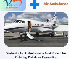 Utilize Vedanta Air Ambulance Service in Chennai with Advanced Ventilator Setup - 1