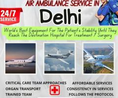 Air Ambulance Service in Delhi