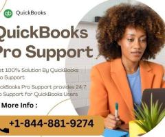 QuickBooks Pro Support (+1-844-881-9274) - 1