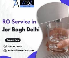 RO Service in Jor Bagh Delhi