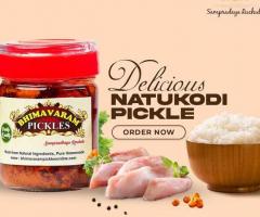Bhimavaram Pickles | Natukodi Pickle - 1
