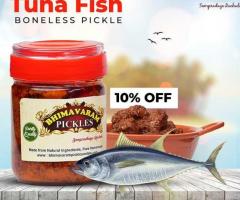 Bhimavaram Pickles | Tuna Fish Boneless Pickle - 1