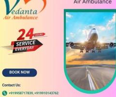 Hire Vedanta Air Ambulance Service in Allahabad for Masterly Patient Transfer Service