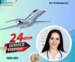 Book Vedanta Air Ambulance Service in Gorakhpur for Splendid Patient Shifting at Affordable Price