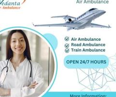 Pick Vedanta Air Ambulance Service in Kochi for Comfortable Patient Shifting Service at Low-fare - 1