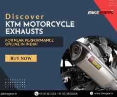 Discover KTM Motorcycle Exhausts for Peak Performance online in India! - 1