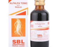 100% Safe 180ml Super Alfalfa Homeopathic Syrup With Ginseng - 1