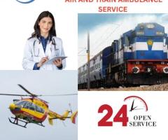 Get Angel Air and Train Ambulance Service in Patna with Life Support Transport Facilities