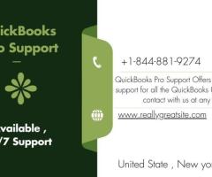 QuickBooks Pro Support (+1-844-881-9274) - 1