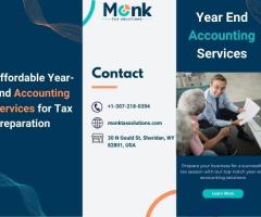 Accurate and Reliable Year End Accounting for SMEs | +1-307-218-0394 - 1