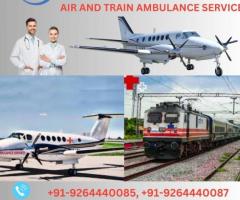 Book Angel Air and Train Ambulance Service in Guwahati with Life-Saving Equipment - 1